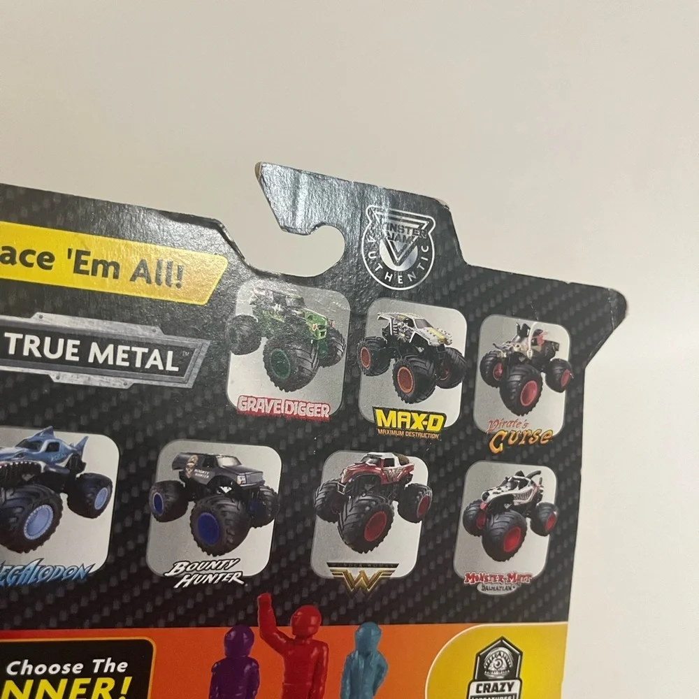 Monster Jam El Toro Orange Truck with Authenticity Seal